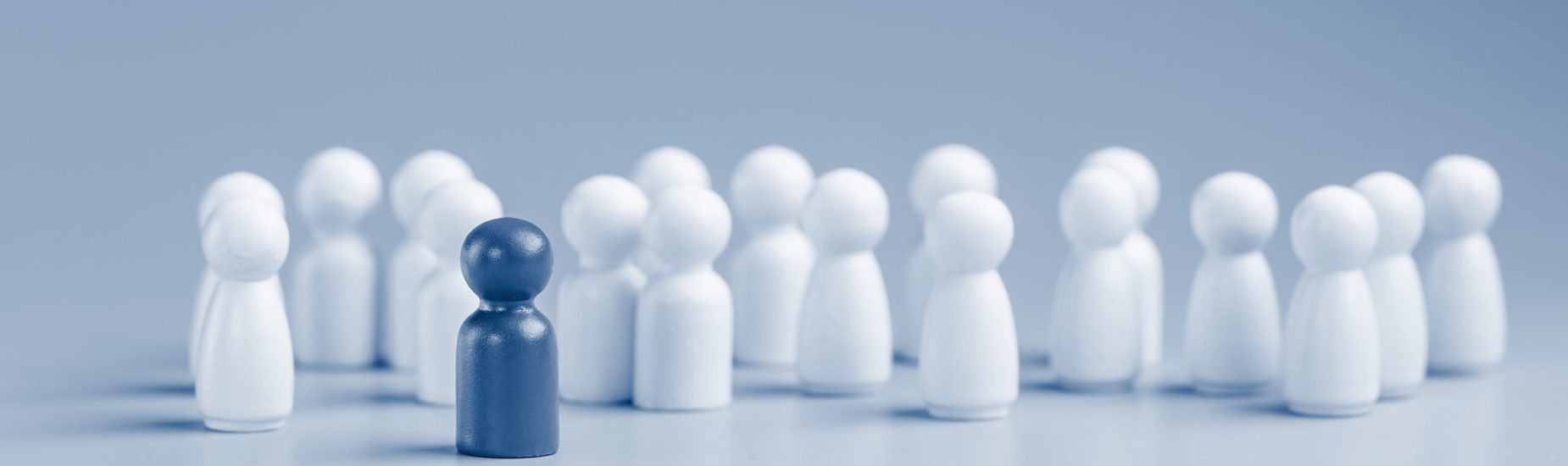 leader-blue-leads-group-white-employees-victory-hr-staff-recruitment-concept-leadership