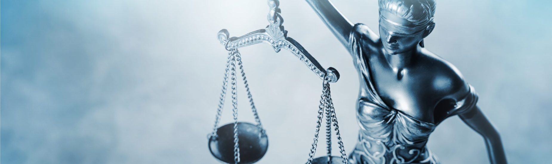 Themi symbol of justice, close-up view